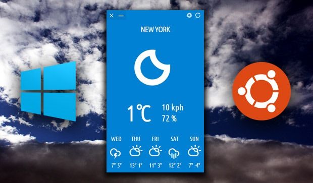 desktop weather app for windows 7